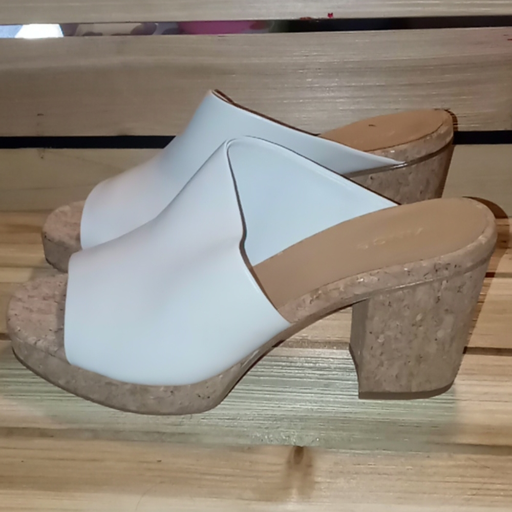 Wyatt Platform Block Heel Mule - image 3